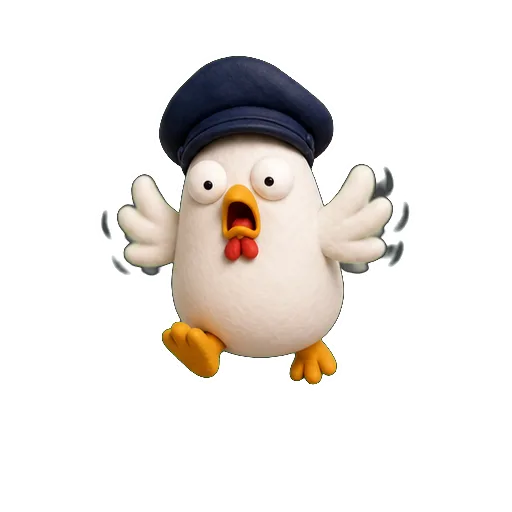 Panicking WINGIT sticker